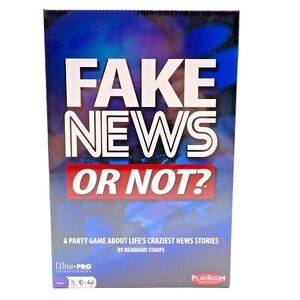 FAKE NEWS OR NOT? Trivia Board Game New Sealed Weird True News Stories